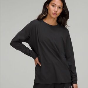 Lululemon All Yours Long Sleeve Tee Black